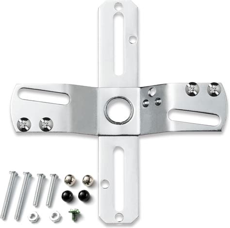 junction box fixture mounting bracket threaded pipe|Qc 2 Pack Universal Light Fixture Mounting Bracket, 4 .